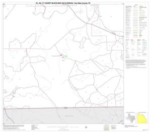 P.L. 94-171 County Block Map (2010 Census): San Saba County, Block 21