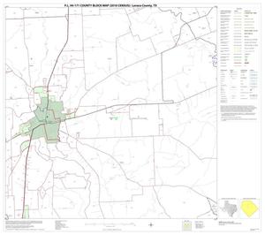 P.L. 94-171 County Block Map (2010 Census): Lavaca County, Block 7