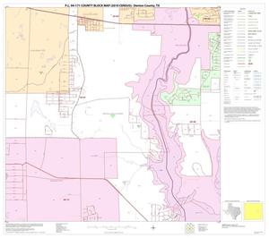 P.L. 94-171 County Block Map (2010 Census): Denton County, Block 48