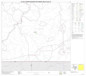 Primary view of object titled 'P.L. 94-171 County Block Map (2010 Census): Mason County, Block 14'.
