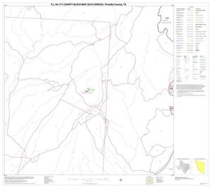 P.L. 94-171 County Block Map (2010 Census): Presidio County, Block 54