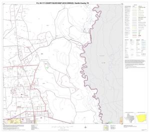 Primary view of object titled 'P.L. 94-171 County Block Map (2010 Census): Hardin County, Block 10'.