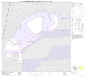 P.L. 94-171 County Block Map (2010 Census): Henderson County, Inset B01