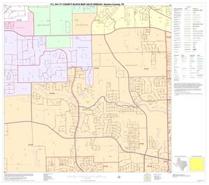 P.L. 94-171 County Block Map (2010 Census): Denton County, Block 76