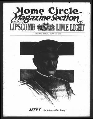 Primary view of object titled 'Lipscomb Lime Light (Lipscomb, Tex.), Vol. 5, No. 43, Ed. 1 Thursday, September 20, 1917'.