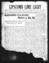 Thumbnail image of item number 1 in: 'Lipscomb Lime Light (Lipscomb, Tex.), Vol. 3, No. 27, Ed. 1 Thursday, May 20, 1915'.