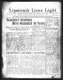 Newspaper: Lipscomb Lime Light (Lipscomb, Tex.), Vol. 1, No. 5, Ed. 1 Thursday, …