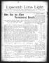 Newspaper: Lipscomb Lime Light (Lipscomb, Tex.), Vol. 1, No. 27, Ed. 1 Thursday,…