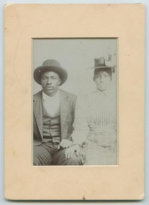 Primary view of object titled '[Portrait of John and Maude Clark]'.