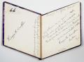 Thumbnail image of item number 2 in: '[Autograph Book of Maggie Hampton]'.