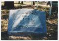 Thumbnail image of item number 1 in: '[Gravestone for Irma Kimble]'.