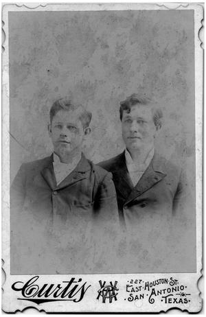 [Portrait of Two Young Men]