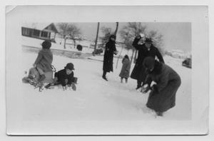 [A Willis Family Snowball Fight]