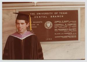 Primary view of [Todd Bradford Willis in Cap and Gown]