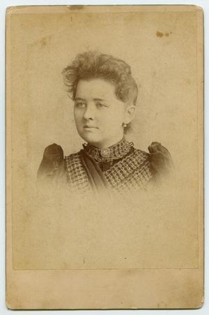 Primary view of object titled '[Portrait of Eleanor Smith Bayne]'.