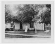 Photograph: [Jewell Howell in Front of Howell Home]