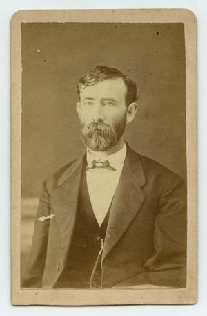 Primary view of object titled '[Photograph of Dr. Alexander Archer Beville]'.