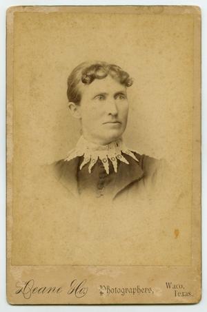 Primary view of object titled '[Photograph of Ellen White Chapman]'.