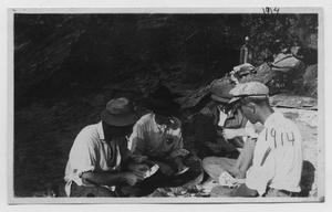Primary view of object titled '[Four Men Playing Cards]'.
