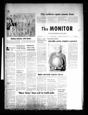 Primary view of object titled 'The Monitor (Naples, Tex.), Vol. 73, No. 2, Ed. 1 Thursday, August 7, 1958'.