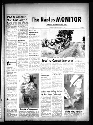 The Naples Monitor (Naples, Tex.), Vol. 73, No. 40, Ed. 1 Thursday, April 30, 1959