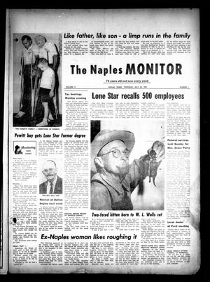 The Naples Monitor (Naples, Tex.), Vol. 75, No. 1, Ed. 1 Thursday, July 28, 1960