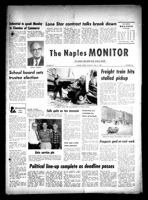 The Naples Monitor (Naples, Tex.), Vol. 74, No. 28, Ed. 1 Thursday, February 4, 1960
