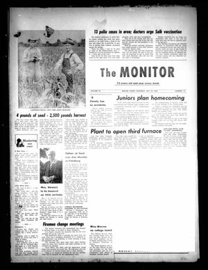 Primary view of object titled 'The Monitor (Naples, Tex.), Vol. 73, No. 13, Ed. 1 Thursday, October 23, 1958'.