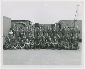 Primary view of [Men at Bergstrom Air Force Base]