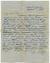 Letter: [Letter to Mr. Milton Parks, 6 October 1857]
