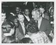 Photograph: [Barbara Jordan and Lyndon B. Johnson Surrounded by Guests]