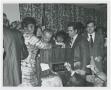Thumbnail image of item number 1 in: '[Barbara Jordan and Lyndon B. Johnson at Podium]'.