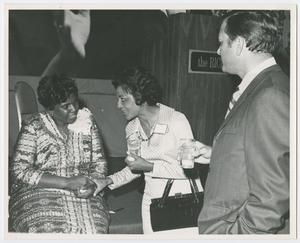 [Barbara Jordan and Lyndon B. Johnson With Guests]