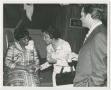 Photograph: [Barbara Jordan and Lyndon B. Johnson With Guests]