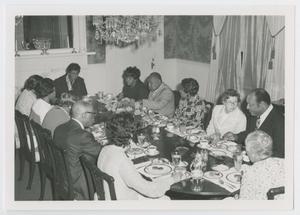 Primary view of object titled '[Brunch at the Governor's Mansion]'.