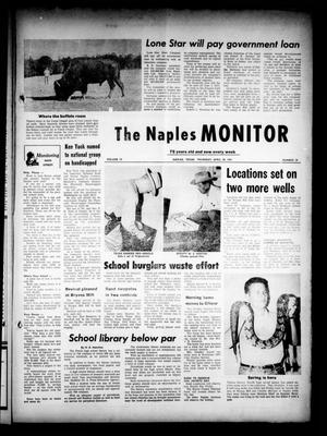 The Naples Monitor (Naples, Tex.), Vol. 75, No. 39, Ed. 1 Thursday, April 20, 1961