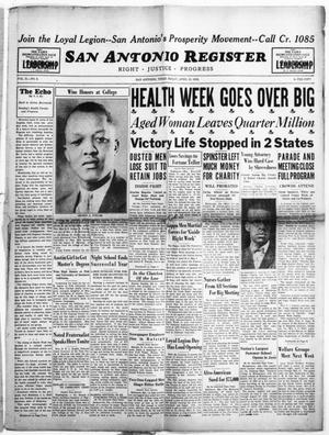 San Antonio Register (San Antonio, Tex.), Vol. 2, No. 2, Ed. 1 Friday, April 15, 1932