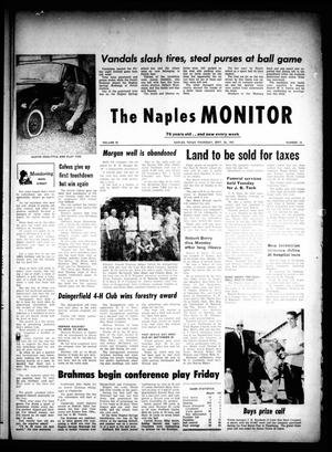 The Naples Monitor (Naples, Tex.), Vol. 76, No. 10, Ed. 1 Thursday, September 28, 1961