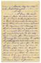 Primary view of [Letter from J.M. Crockett to R.P. Crockett, May 29 1879]