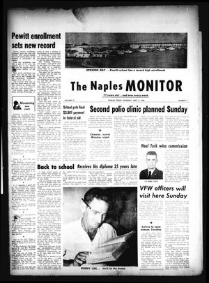 The Naples Monitor (Naples, Tex.), Vol. 77, No. 7, Ed. 1 Thursday, September 6, 1962