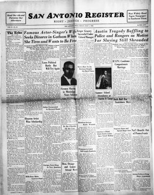 San Antonio Register (San Antonio, Tex.), Vol. 2, No. 13, Ed. 1 Friday, July 1, 1932