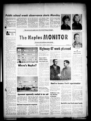 Primary view of object titled 'The Naples Monitor (Naples, Tex.), Vol. 75, No. 32, Ed. 1 Thursday, March 2, 1961'.