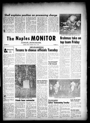 The Naples Monitor (Naples, Tex.), Vol. 77, No. 15, Ed. 1 Thursday, November 1, 1962