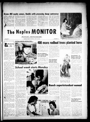 Primary view of object titled 'The Naples Monitor (Naples, Tex.), Vol. 77, No. 32, Ed. 1 Thursday, February 28, 1963'.