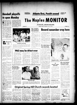 The Naples Monitor (Naples, Tex.), Vol. 77, No. 52, Ed. 1 Thursday, July 18, 1963