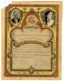 Thumbnail image of item number 1 in: '[Certificate of the Marriage of J.A. Foster and M.A. Thomason]'.