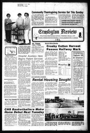 The Crosbyton Review (Crosbyton, Tex.), Vol. 69, No. 46, Ed. 1 Thursday, November 17, 1977
