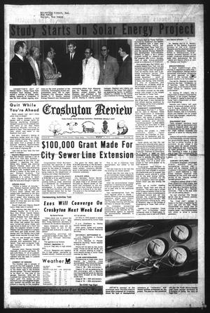 The Crosbyton Review (Crosbyton, Tex.), Vol. 68, No. 37, Ed. 1 Thursday, September 9, 1976