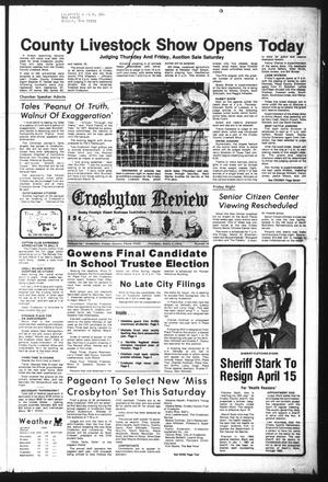The Crosbyton Review (Crosbyton, Tex.), Vol. 70, No. 10, Ed. 1 Thursday, March 9, 1978