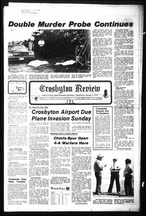 Primary view of object titled 'The Crosbyton Review (Crosbyton, Tex.), Vol. 70, No. 40, Ed. 1 Thursday, October 5, 1978'.